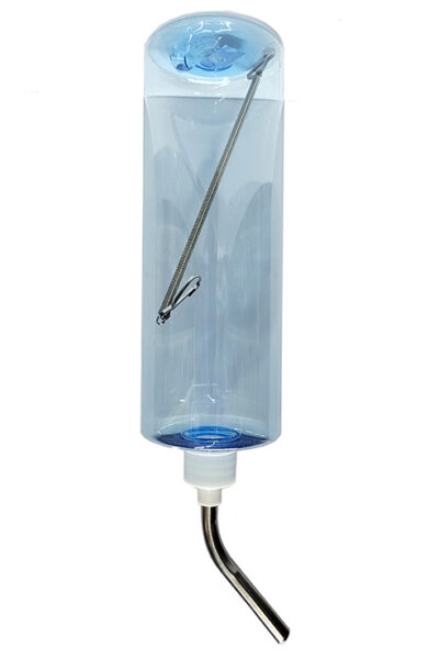 BEBEDERO ROEDOR 1000ML FIJACION TENSOR TRANSPARENTE