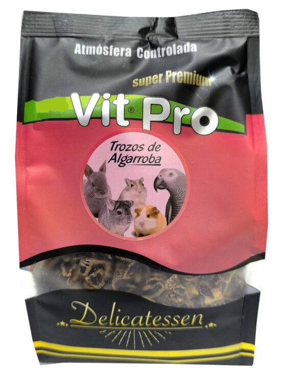 TROZOS ALGARROBA ROEDORES 300G VITAPRO