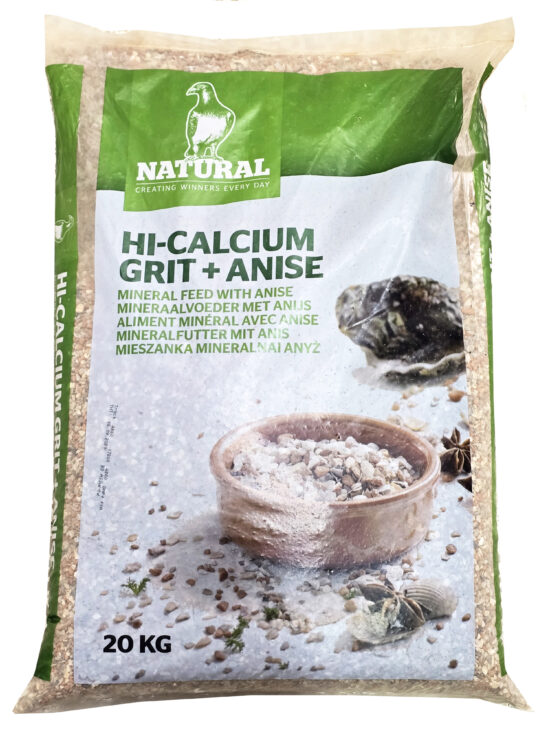 GRIT NATURAL+ANIS PALOMAS 20KG