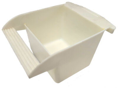 COMEDERO JAULA CHINA CON APOYO 8.5X12.5X7CMS