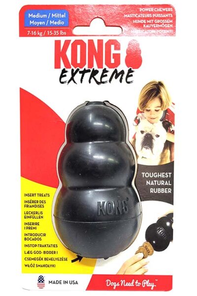KONG EXTREME CONO NEGRO M 6.0øX9.0CMS