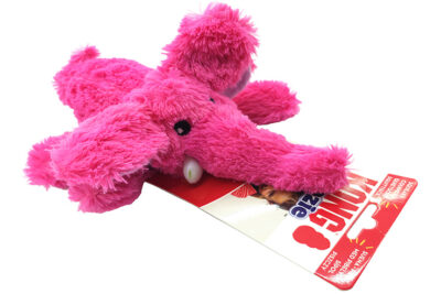 KONG DOG COZIE BRIGHT ELMER PINK ELEPHANT 22.0X11.0X23.0CMS