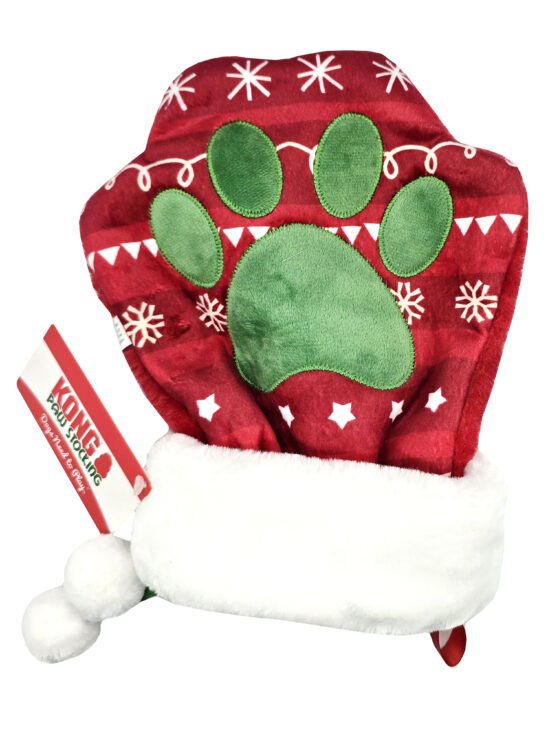 KONG PAW STOCKLING NAVIDAD 24.0X20.0CMS
