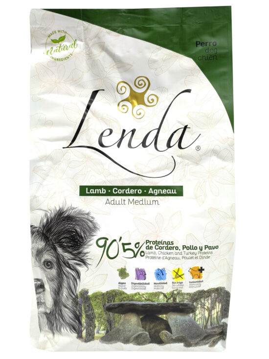 LENDA DOG CORDERO MEDIUM 2KG