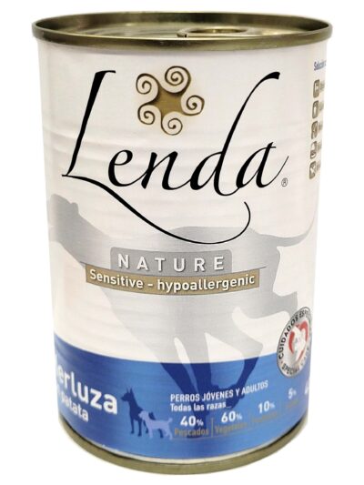 LENDA DOG MERLUZA CON PATTAS 400G