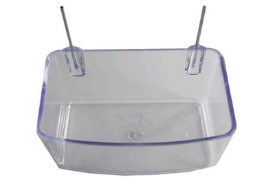 COMEDERO LORO CON ALAMBRE 10.3x8.0x7.6CMS