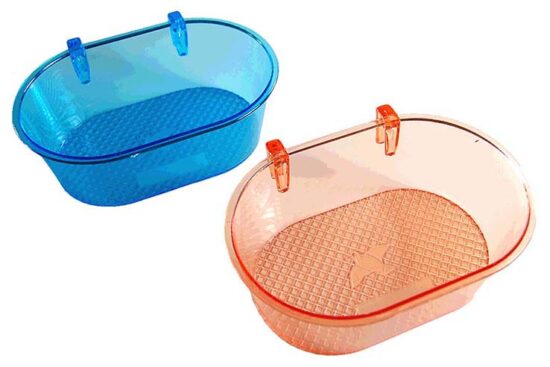 BAÑERA INT PEQ CRITAL CON ENGANCHE 11.5X8.0X3.5CMS
