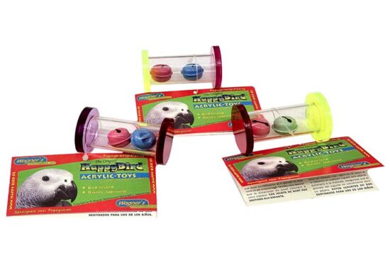 JINGLE BELL FOOT-TOY INTERACTIVO METACRILATO 3.5øX6.0CMS