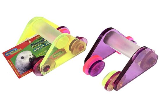 PATINES LOROS METACRILATO INTERACTIVOS 11.0X7.0X7.0CMS