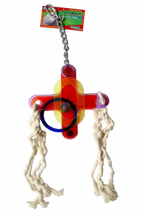 ESTRELLA METACRILATO INTERACTIVO CUERDAS 30.0X16.5X16.5CMS