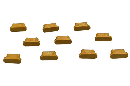 TACOS PATITAS GOMA COMEDEROS BUFFET 1.5X1.0CMS
