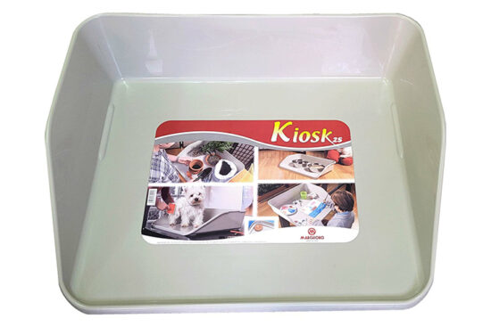 KIOSK 2S BEIGE 69X54X17CMS
