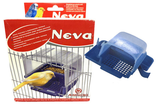 NEVA COMEDERO  HIGIENICO ANTIDERROCHE AVES 12.0X10.0X13.0CMS