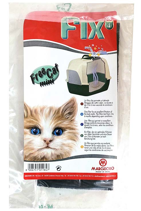 FILTRO CARBON FREE CAT MINI 20X9CMS