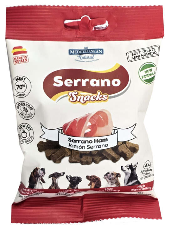 SERRANO DOG SNACKS HAM 85G