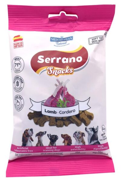 SERRANO DOG SNACKS LAMB 85G