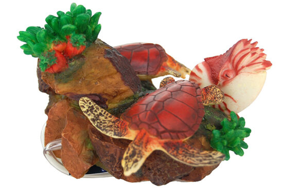 TORTUGAS OCEANICAS MOVIL BURBUJAS 14X12X10CMS