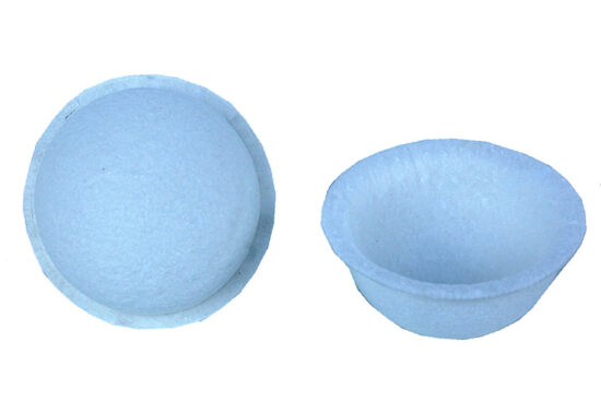 FORRO NIDO FIELTRO BLANCO 8.0-10,50øX5.0CMS