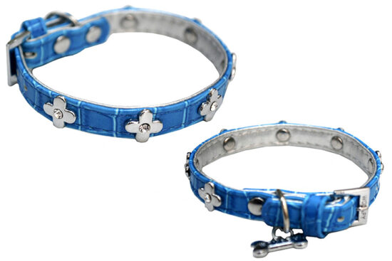 COLLAR LUXE FANTASY AZUL 10MMX25CMS