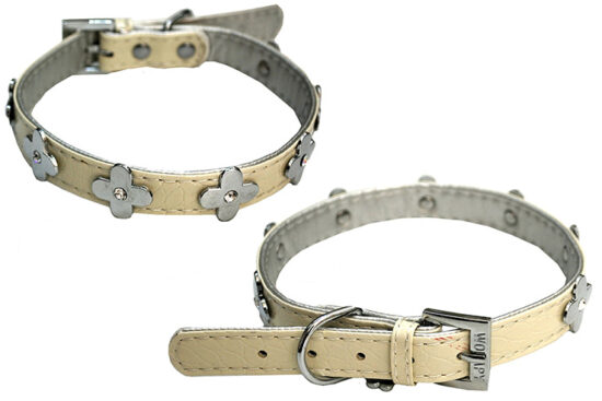 COLLAR LUXE FANTASY BLANCO 20MMX45CMS