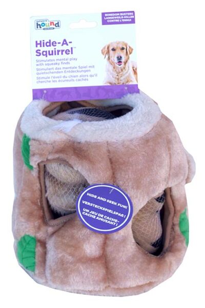 PELUCHE ESCONDITE ARDILLAS L 26X20X20CMS