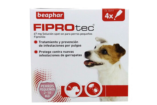 FIPROTEC PERRO 2-10KG 4UNDS