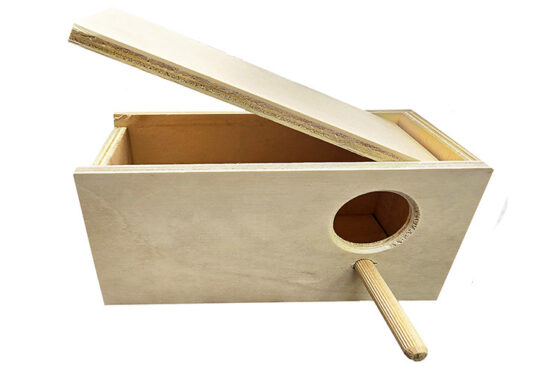 NIDO PERICO MADERA 21.0X10.0X10.0CMS