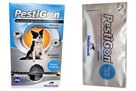 PESTIGON PERROS 10-20KG PIPETA