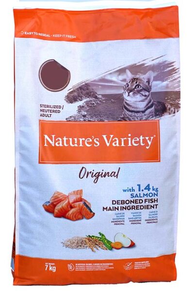 NV CAT ADULT ESTERILIZADO SALMON 7KG HG