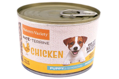 NV DOG PATE TERRINE CHICKEN PUPPY MINI 200G LATA
