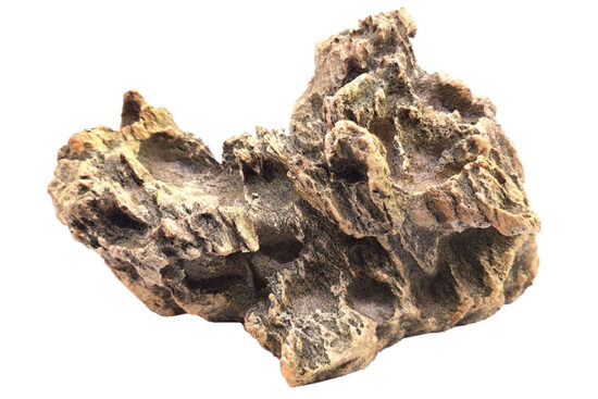 ROCA SATINADA MARRON 19.0X15.0X13.0CMS