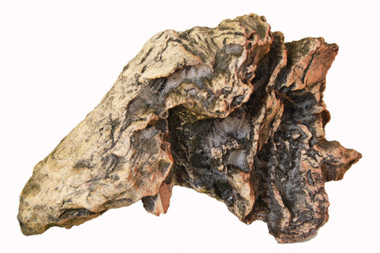 ROCA SATINADA MARRON 26.0X10.0X16.0CMS