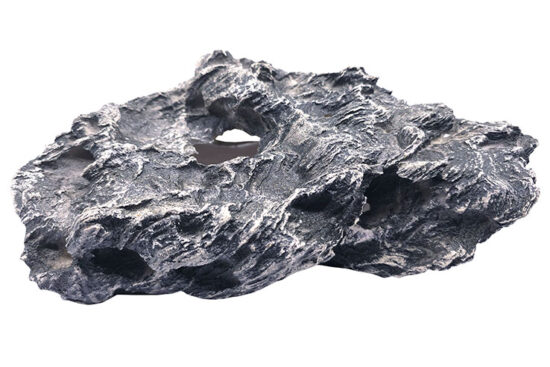 ROCA SATINADA NEGRO 30.0X20.0X8.0CMS