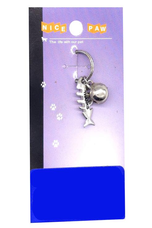 PLACA PEZ ESPINA C.CASCABEL 3.5CMS