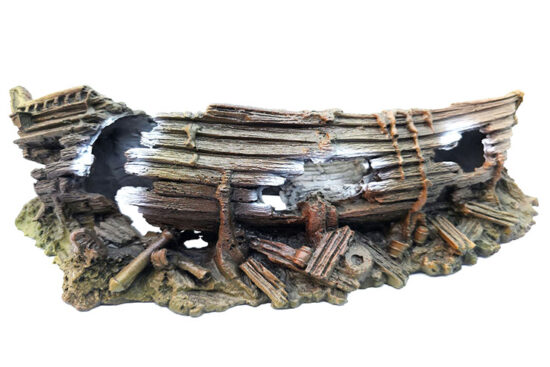 BERGANTIN HUNDIDO 38.0X15.0X11.0CMS