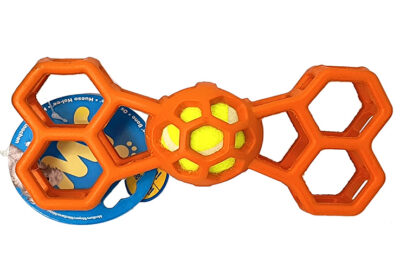 JUGUETE JW CON PELOTA DE TENIS 20.0X6.0X9.0CMS