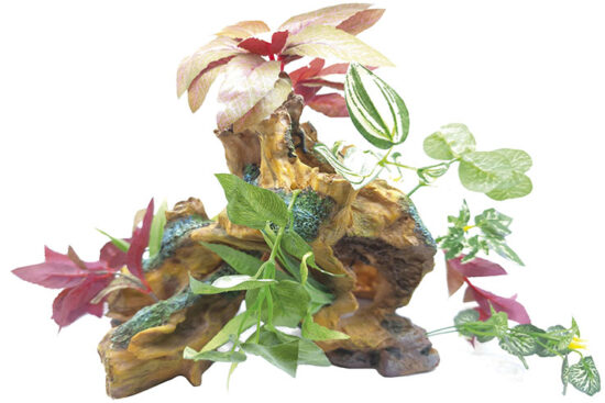 TRONCO GIGANTE N1 CON PLANTAS 28.0X17.0X29.0CMS