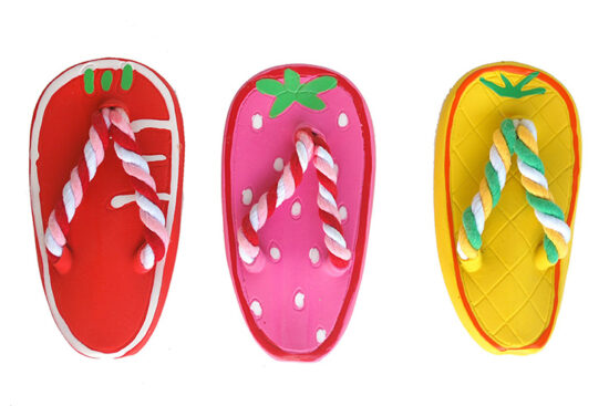 FRUITS SLIPPER LATEX 11CMS
