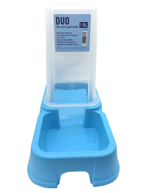 TOLVA DUO 1.5L AGUA Y COMIDA