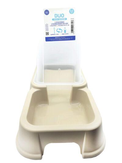 TOLVA DUO 3.5L AGUA Y COMIDA