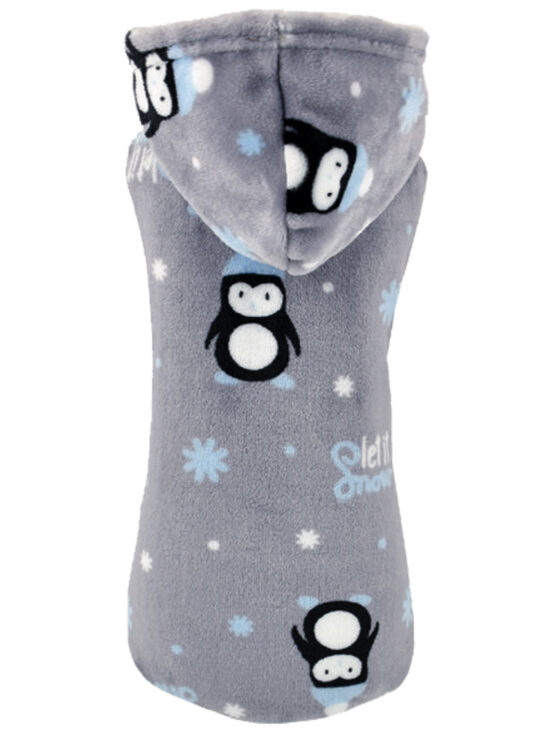 SUDADERA CON CAPUCHA PENGUIN 30CMS