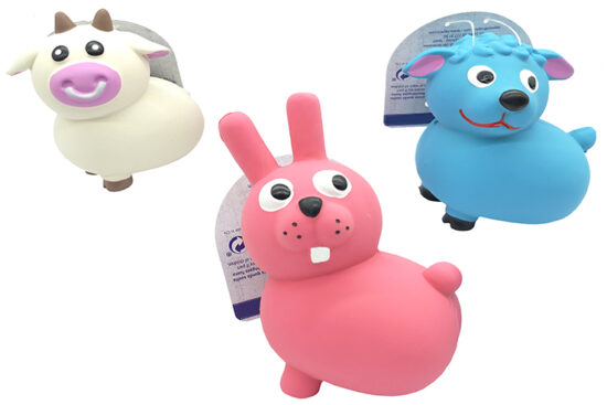 BABY FARM ANIMALITOS LATEX 11CMS